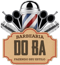 Logo da Barbearia do BA